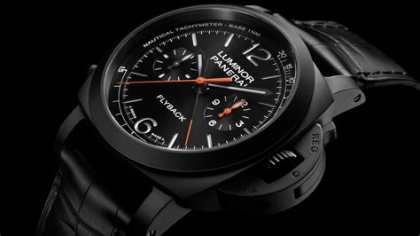 panerai luminor chrono flyback ceramica|panerai watches luminor submersible.